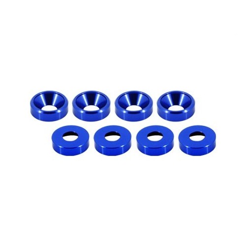 Rondelle  ergal svasate 3mm blu (8)