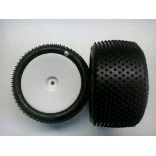 Pin Point 2.2" Z3 incollate su cerchio 12mm