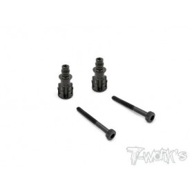 Mugen - Supporti Ammortizzatori Ergal Trattato MBX7R/8 +4mm