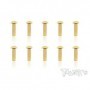 Viteria Gold - Viti Brugola Testa Tonda 3x10 (10pcs)