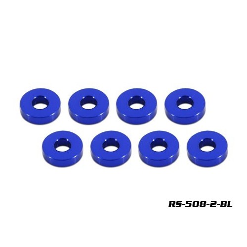 Rondelle Ergal 3x7,7x2 BLU