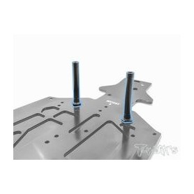 Kyosho MP9/MP10 - Colonnine Salvaservo TKI4 MP10 Ergal 7075 T6 Trattato Duro