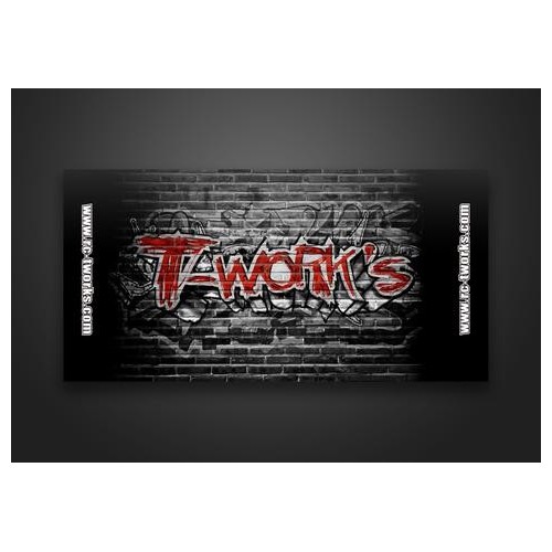 Accessori T-Work's - Pit Mat T-WORKS A 120X60