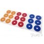 Spessori in gomma piuma1.5mm per carrozzerie (6.1x22) 12PCS