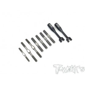 Kyosho MP9/MP10 - Set Tiranti Titanio MP10