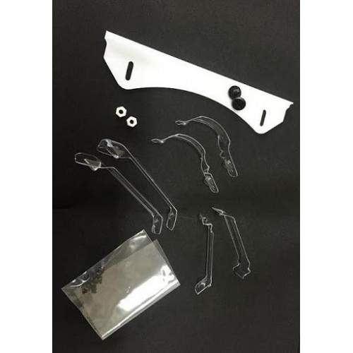 Carrozzeria Pista 1/8 1/10 - Kit Matrix Alettone + Rinforzi Carrozzeria