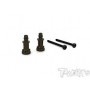 S-Workz - Supporti Ammortizzatori Posteriori Ergal Trattato Duro +5mm