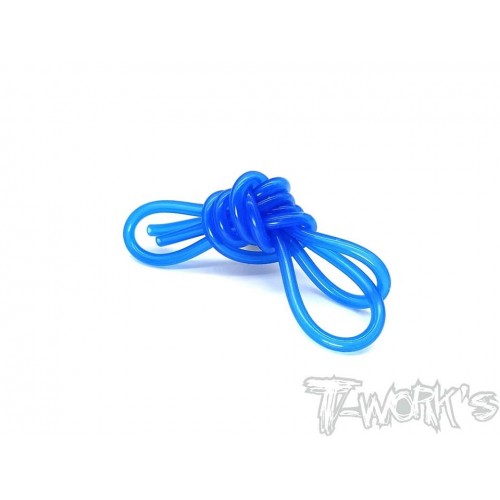 Accessori T-Work's - Tubo Miscela al Silicone 1mt BLU