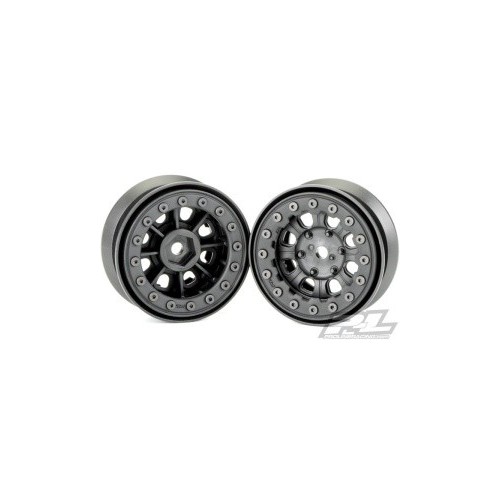 Pro-Line 1.9 Denali Bead-Loc Esagono 12mm Nero (2)