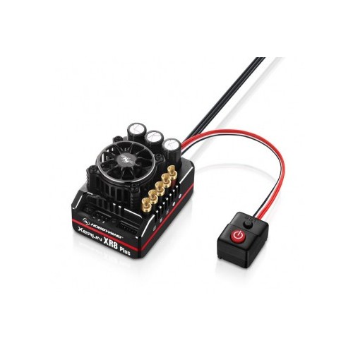 Regolatori Elettronici (ESC) + Ventole e Ricambi - HOBBYWING XERUN XR8 Pro G2 S 200A.