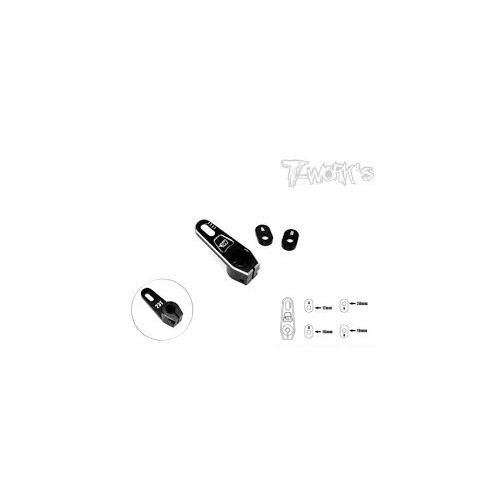 Squadretta Ergal Regolabile +15mm 23T per HB