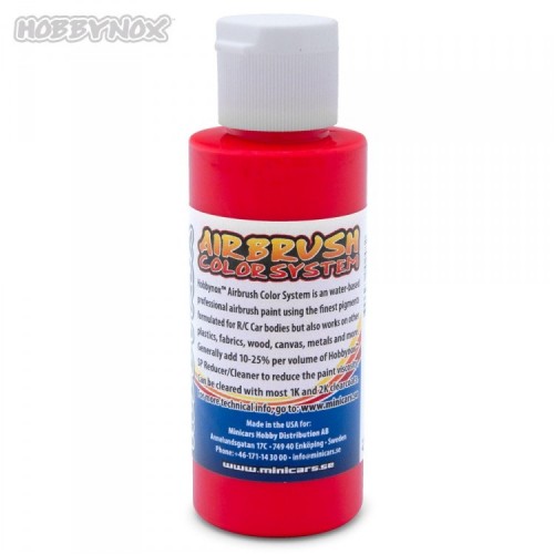 Vernici x Aerografo e Colle - Colore x Aerografo Rosso Fluorescente
