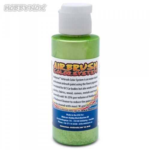 Colore x Aerografo Verde Lime Perlato