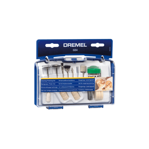 Accessori Dremel - Set accessori per pulire / lucidare (684)