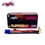 CNHL Racing Series LiHV 5200mAh 7.6V 2S 120C HV Shorty Hardcase