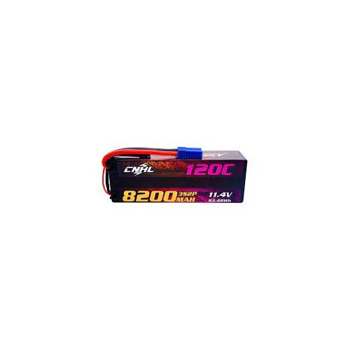 Lipo - CNHL Racing Series LIHV 8200mAh 15.2V 4S 120C HV Hard Case Lipo Battery with EC5 Plug For RC Racing