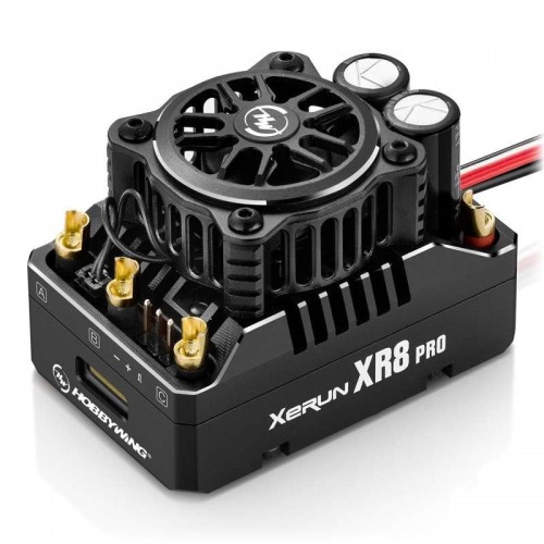 Regolatori Elettronici (ESC) + Ventole e Ricambi - Hobbywing Xerun XR8 PRO G3