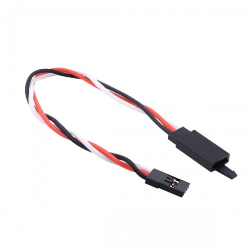 Cavetti Ricarica- Prolunghe - Prolunga Futaba 75mm con Gancio di Sicurezza