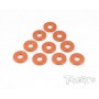 Rondelle Alluminio 3x7,8x1 Arancio (10)