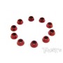 Viti-Rondelle Colorate-Collarini-Rasamenti - Rondelle per torretta ammortizzatori rosse (10)