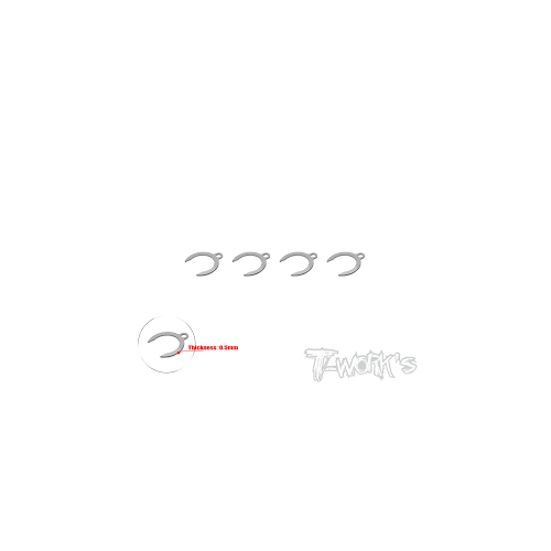 Spessori Camber Alluminio 0,5mm IFB8