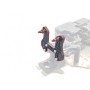 Kyosho MP9/MP10/MP11 - Torretta Ammortizzatori Ant. in Carbonio MP11 5mm