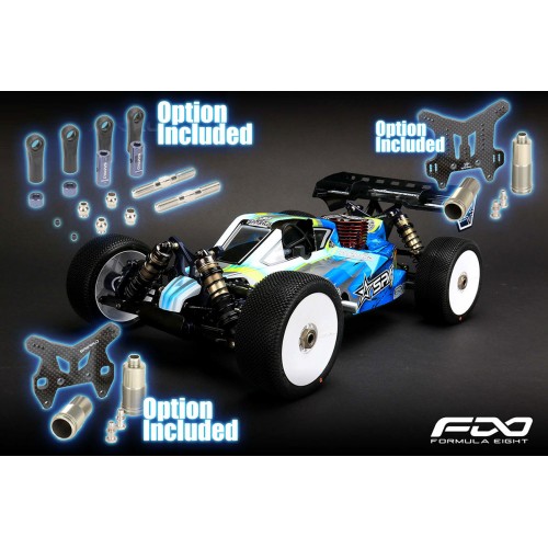 Sparko - Sparko F8 Euro 25 1:8 4WD Nitro Buggy
