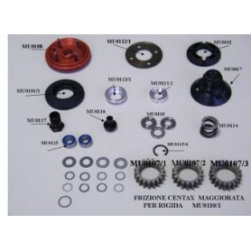 Frizioni On Road - Kit frizione Centax maggiorata per Rigida CON PIGNONE 19