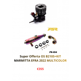 Os - Kit OS B2105 Con Marmitta EFRA 2022 MULTICOLOR